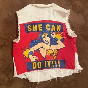 Cosplay Wonder Woman vest small